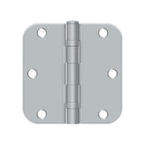 3-1/2" x 3-1/2" x 5/8" Radius Hinge, Ball Bearing