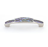 Schaub Imperial Shell - Polished Nickel Pull with Imperial Shell Inlay