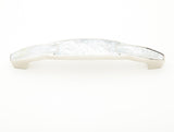 Schaub Mother of Pearl - Polished Nickel Pull with White Mother of Pearl Inlay