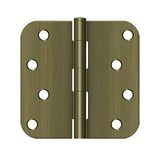 4"x 4"x 5/8" Radius Hinge