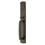 Emtek 450923 Brighton Entrance Handleset - Sandcast Bronze Tubular - Dummy