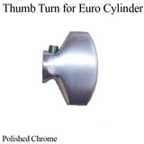 THUMB TURN, EURO CYLINDER, EMTEK - CHOOSE COLOR