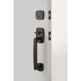 Emtek 4715 Urban Modern Single Cylinder Entrance Handleset - Brass Tubular