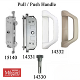 Milgard Montecito Sliding Door Mortise Lock, 2-point