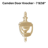 Brass Accents Camden Door Knocker - 7 9/16