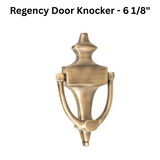 Brass Accents Regency Door Knocker - 6 1/8"