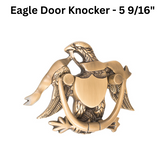 Brass Accents Eagle Door Knocker - 5 9/16"