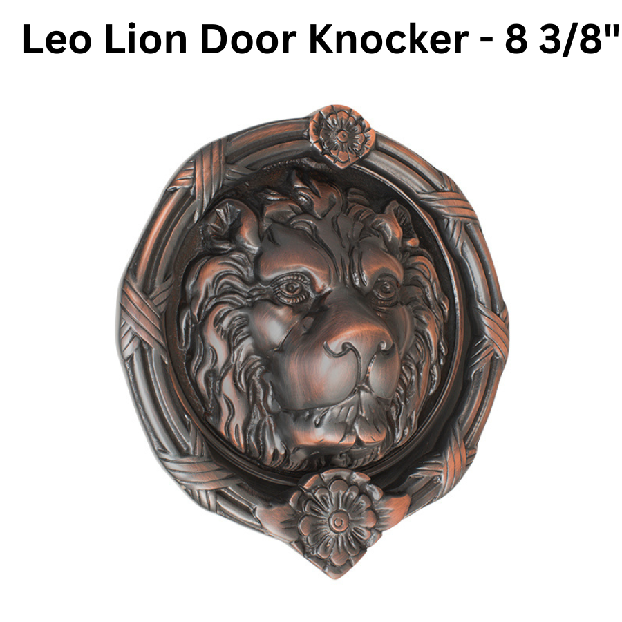 Brass Accents Leo Lion Door Knocker - 8 3/8 Brass Accents Leo Lion Door Knocker - 8 3/8