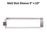 Brass Accents Mail Slot Sleeve 3" x 10" - A07-M0060