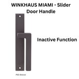 FFI MIAMI - DOOR HANDLE SETS FOR WINKHAUS SLIDER LOCK - Inactive Function