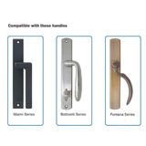 FFI Winkhaus Slider door lock - Stainless Steel