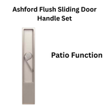 FFI Ashford Flush Sliding Door Handle Set - Patio Function - 2¼" Door Thickness