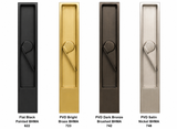 FFI Ashford Flush Sliding Door Handle Set - Patio Function - 2¼" Door Thickness