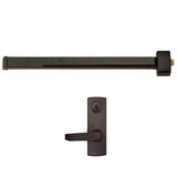 Cal-Royal Panic Rim Exit Device with Escutcheon Entrance Lever Trim - A2200 x NESC2200