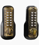 Lockey M210DC EZ MG Keyless Mechanical Digital Double Sided Deadbolt Door Lock