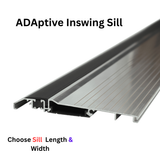 Endura ADAptive Inswing Sill System, Standard & Tileback Cap