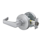 Schlage Commercial ALX25 SAT (Saturn) Exit Lever Lock with Exterior Blank Plate