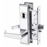 Accentra AUCN 8830-2FL Asylum or Institutional Mortise Lock with Augusta Lever, CN Escutcheon
