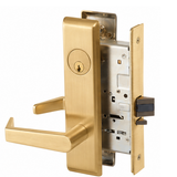 Accentra AUCN 8830-2FL Asylum or Institutional Mortise Lock with Augusta Lever, CN Escutcheon
