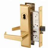 Accentra AUCN 8830-2FL Asylum or Institutional Mortise Lock with Augusta Lever, CN Escutcheon