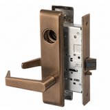 Accentra AUCN 8830-2FL Asylum or Institutional Mortise Lock with Augusta Lever, CN Escutcheon