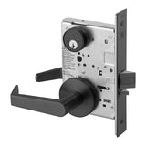 Accentra (formerly Yale)  AUR 8817-2FL Apartment, Exit, or Public Toilet Mortise Lock with Augusta Lever, Standard Rose