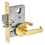 Accentra (formerly Yale) AUR 8802FL Privacy, Bedroom, or Bath Mortise Lock with Augusta Lever, Standard Rose