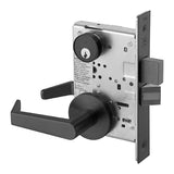 Accentra (formerly Yale)  AUR 8860FL Room Door (Entrance or Storeroom) Mortise Lock with Augusta Lever, Standard Rose