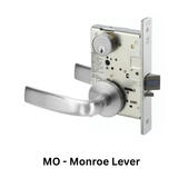 Accentra AUR 8802FL Privacy, Bedroom, or Bath Mortise Lock with Single Indicator Outside, Standard Rose