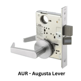 Accentra AUR 8802FL Privacy, Bedroom, or Bath Mortise Lock with Single Indicator Outside, Standard Rose