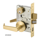 Accentra (formerly Yale)  AUR 8867FL Dormitory or Exit Mortise Lock with Augusta Lever, Standard Rose