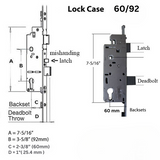 16MM MANUAL GEAR, 60/92, ROLLER-SHOOTBOLT, ROLLER @ 24.41", 1" DEADBOLT THROW