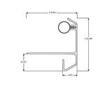 Endura Astragal Outswing Security Flange