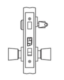 Arrow AM11 Mortise Lock Front Door Function, B Knob, D Rose