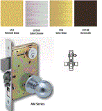 Arrow AM16 Hotel Motrise Knob Lock