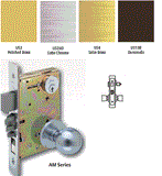 Arrow AM19 Dormitory/Exit Motrise Knob Lock