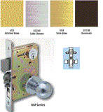 Arrow AM31 Storeroom Motrise Knob Lock