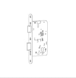 BKS 65/24x235 Door Mortise lock ,round,function , B-23200-44-L-8