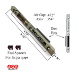 AGB Surface Mount Lock Strike Plate with Dust box