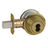 Schlage Commercial B561B One-Way Deadbolt, Cylinder Only x Blank Plate, Less Small Format Interchangeable Core