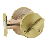 Schlage Commercial B581F Fire-Rated Door Bolt with Trim, Inside Turn x Blank Plate