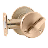 Schlage Commercial B581F Fire-Rated Door Bolt with Trim, Inside Turn x Blank Plate