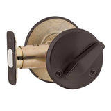Schlage Commercial B581F Fire-Rated Door Bolt with Trim, Inside Turn x Blank Plate