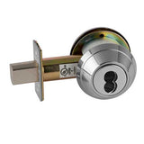 Schlage Commercial B660J Single Cylinder Deadbolt, Less Full Size Interchangeable Core