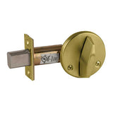 Schlage Commercial B680 Door Bolt, One-Sided Deadbolt, Turn Inside x No Outside Trim
