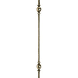 Round Stair Baluster 9/16″ with two 1 1/2″ spheres