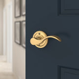 Baldwin Reserve Curve Privacy Leverset with Traditional Rose