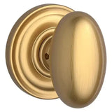 Baldwin Reserve Ellipse Full Dummy Knob Set with Traditional Rose