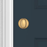 Baldwin Reserve Ellipse Full Dummy Knob Set with Traditional Rose