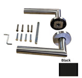BELCANTO Handle Set, 1 - 3/4'' OR 2 - 1/4'' doors, Black